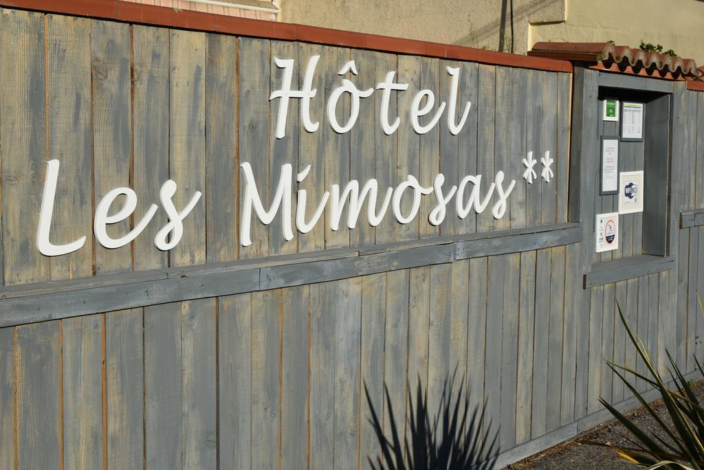 Hotel Les Mimosas Аржель-сюр-Мер Экстерьер фото